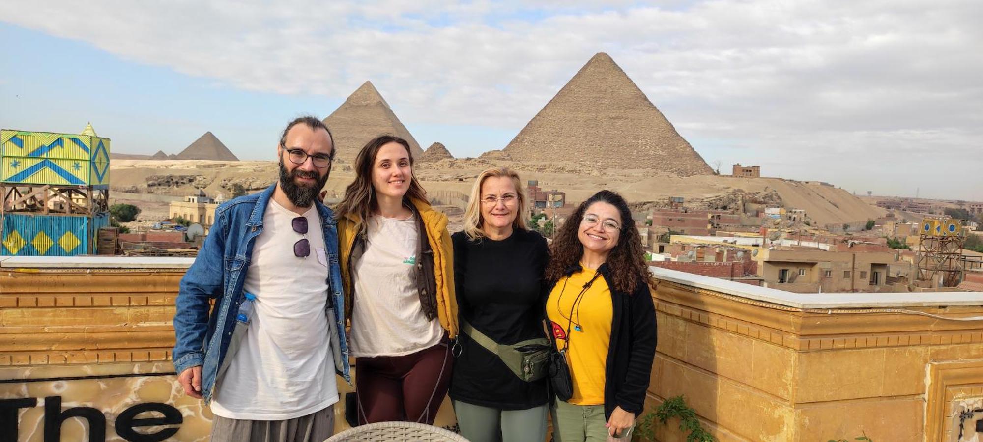 Pyramids Kingdom - Guest House Kafret el-Gabal Zewnętrze zdjęcie